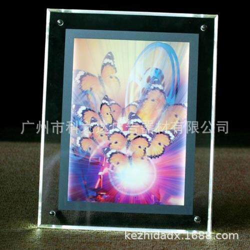 L力晶ED面水灯箱房产信息展示牌中介房源展板A4亚APN克吧台单灯箱