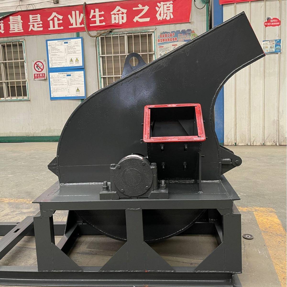 大型材树枝削碎片木EXM机建木板破机废旧木材削片筑机