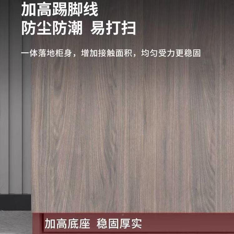 办公柜质室办公约矮资料985文件柜储物柜收纳简带锁隔断木柜子档