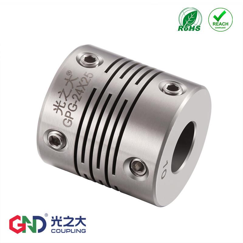 现货GPG不锈钢平行线弹性联轴器步进伺服电机丝杆高精度连轴器