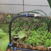 中文自动浇花器大屏幕自动浇x水定时器智能灌溉滴灌万向喷头喷雾