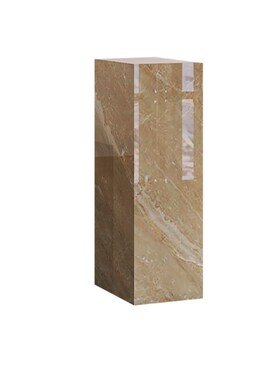 现代轻奢高级奢石岩板花架t大摆件酒店客厅玄关简约落地装饰艺术