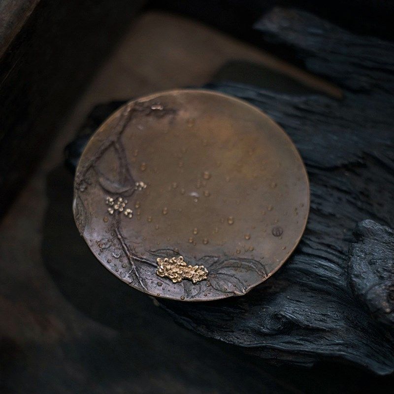 纯手工紫铜茶杯垫茶杯隔热垫套装茶盏杯托功夫茶具W茶道配件 品茗,餐饮具,茶托,淘宝优惠券,粉丝福利购,淘宝优惠卷