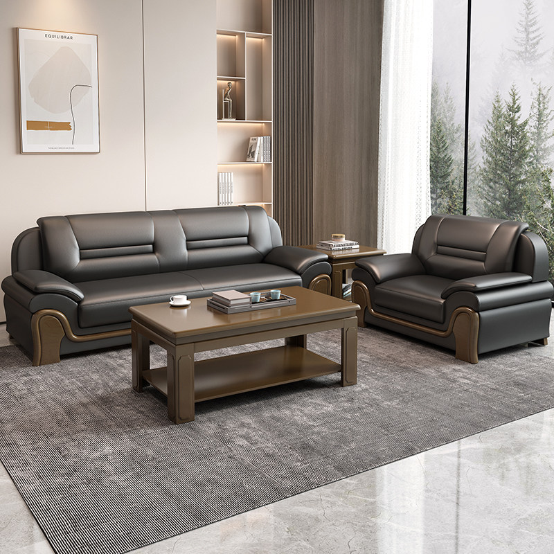 办公沙发简约现代中式办公室贵宾接待洽谈商务会客U室休息茶几组,商业/办公家具,沙发,淘宝优惠券,粉丝福利购,淘宝优惠卷