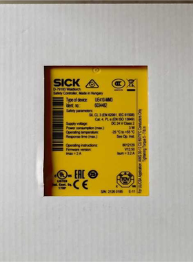 西克安全继电器 UE410-MM3 全新原装正品现货6034482议价