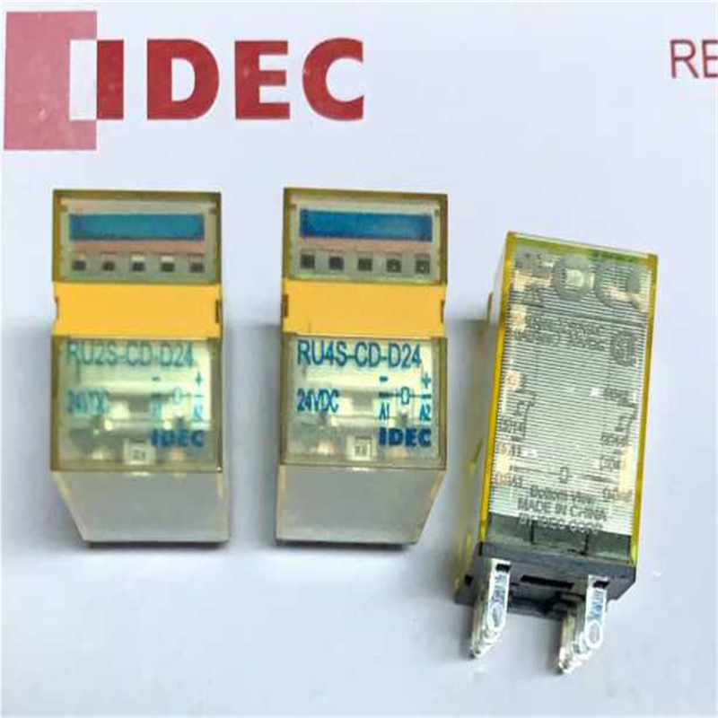 IDEC原装和泉RU2S-CD-D24 RU4S-CD1-D24继电器8脚14脚RU4S-CD-D24