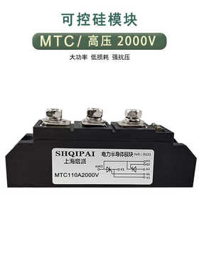 可控硅晶闸管模块MTC110A2000V电磁吸盘专用160A200A300A500A充电