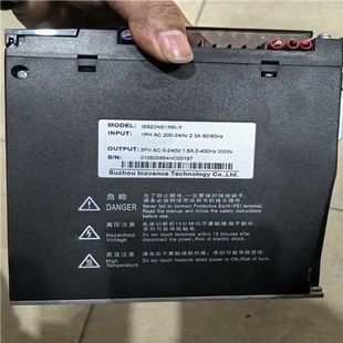 拆機 匯川伺服驅動IS620NS1R6I 200W 議價