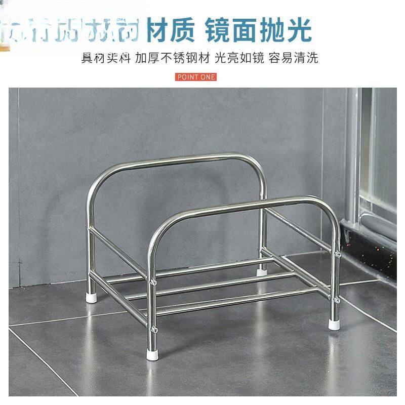 不锈钢脸盆架浴室落地脸盆收纳架卫生间放盆架宝宝洗澡盆架子厕所