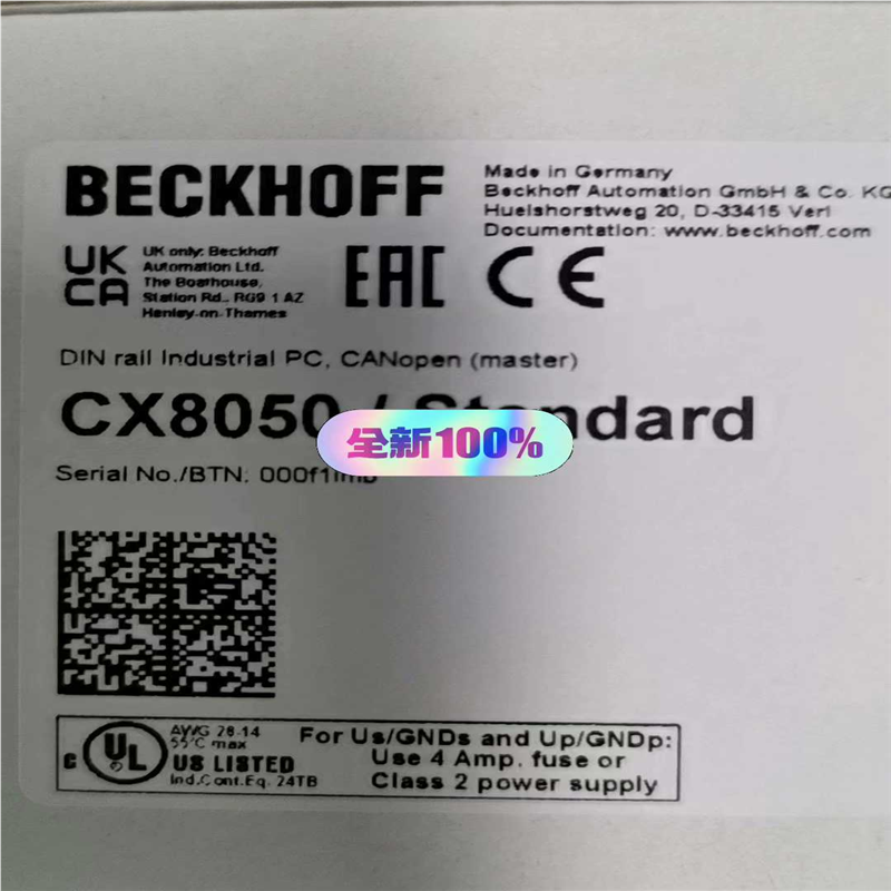 倍福模块cx8050（憨憨电子）
