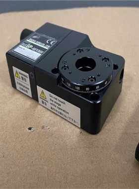 日本西格玛光机 SGSP-40YAW 微型中空电动旋转台 R轴 蜗轮蜗杆