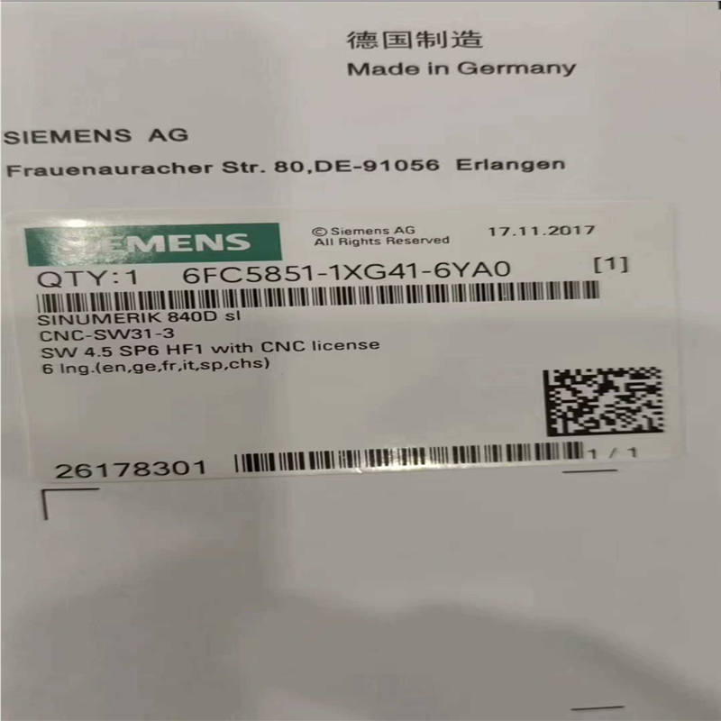6FC5840-3YC10-8YA8全新原装~议价