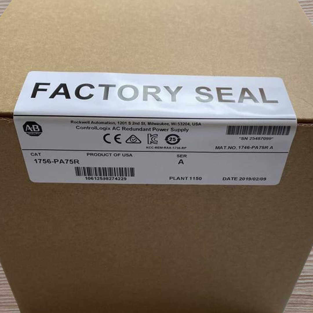 1756-PA75R 原装美国AB罗克韦尔PLC模块质保一年ControlLogix系列