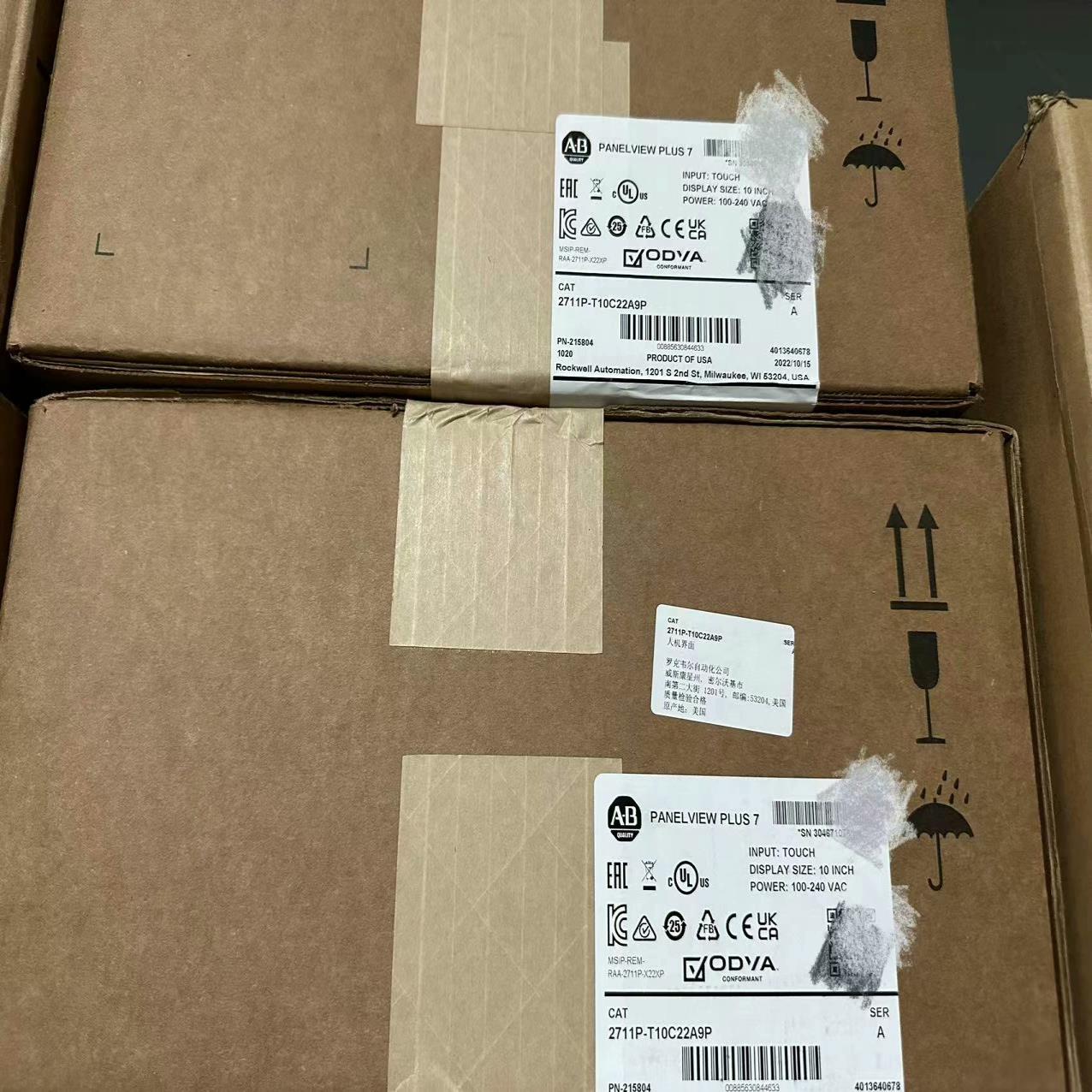 询价~AB触摸屏 2711P-T10C22A9P全新原装正品现货， - 实物图