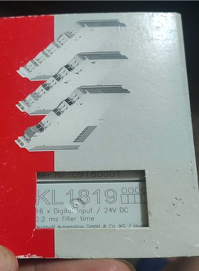 倍福模块KL1819议价