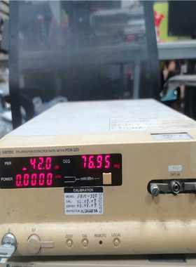 （议价）santec 圣德科Pem320消光比测试仪 功能正常