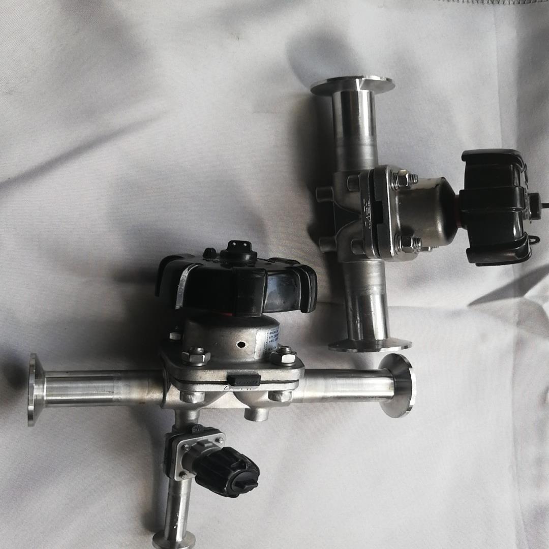 德国盖米手动隔膜阀673-25带取样口功能包好，实物如图，价~议价