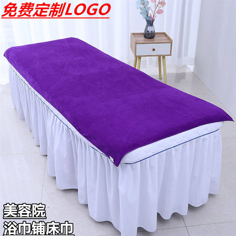 美容院理发店专用超细纤维超厚浴巾超强吸水速干不掉毛家用成人巾
