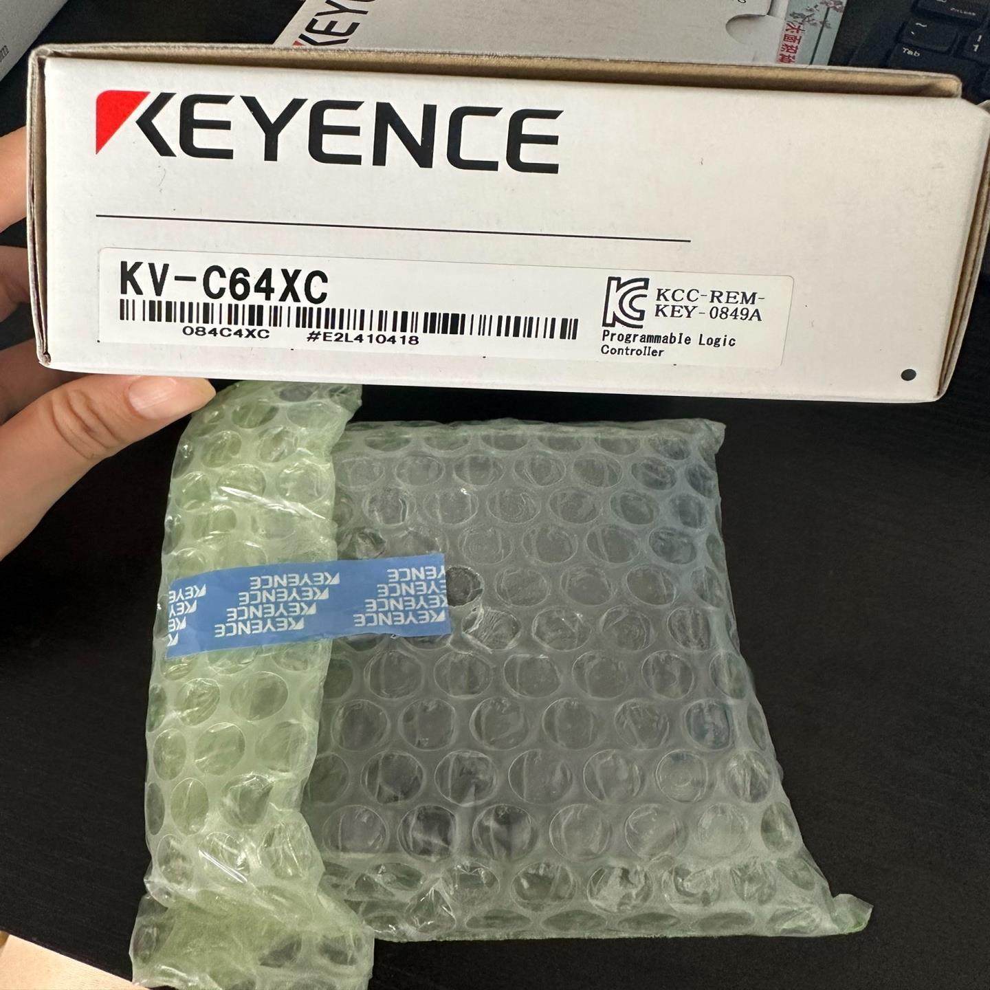 基恩士PLC模块KV-C64XC，实物图，编号一致(崽崽配件）