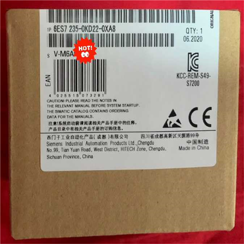 全新6ES7235-0KD22-0XA8未开封 质保一年 现~议价