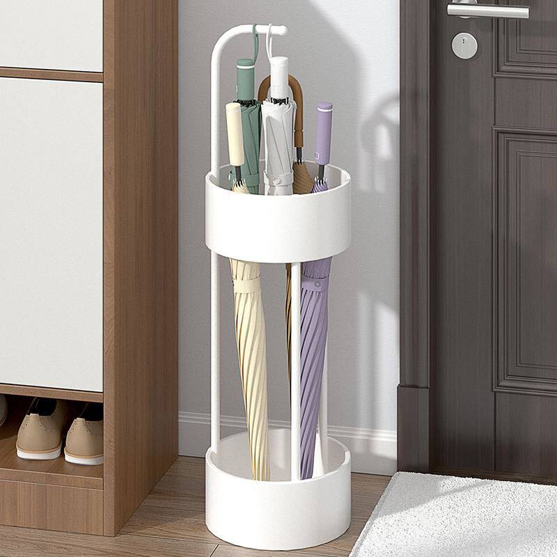 雨伞架收纳家用用雨伞桶进门口放置筒挂伞架雨伞沥水防滴水架子