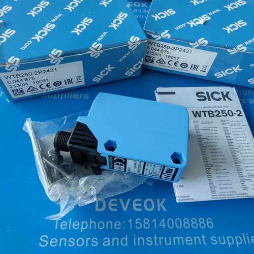 (背呗机械)sicK德国施克西克光电开关wTB250-2P2431