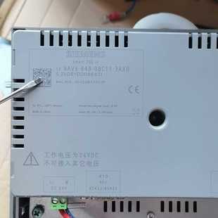 实图拍摄 西门子触摸屏6AV6 3AX0 648 议价 0BC11