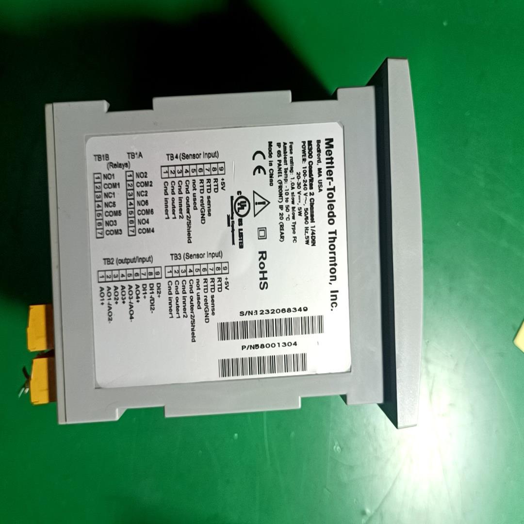 METTLER TOLEDO梅特勒托利多M300变送器,实物(崽崽配件)