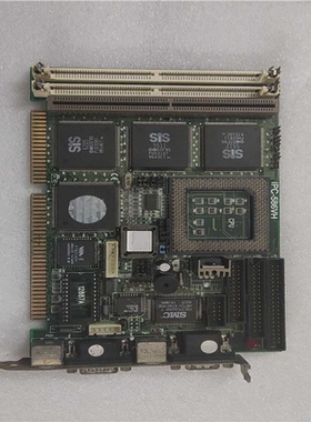 IPC-586VH SIS 芯片组 isa 半长板卡 工业工（憨憨电子）