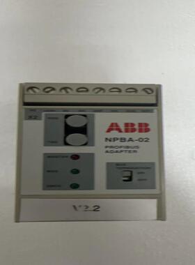 议~ABB  NPBA-02  拍前联系 功能良好