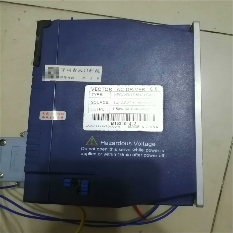 议~伺服，VEC-VB-1R5H21B-M-C驱动器