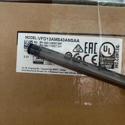 （议价）原装，VFD13AMS43ANSAA 台达变频器，MS3