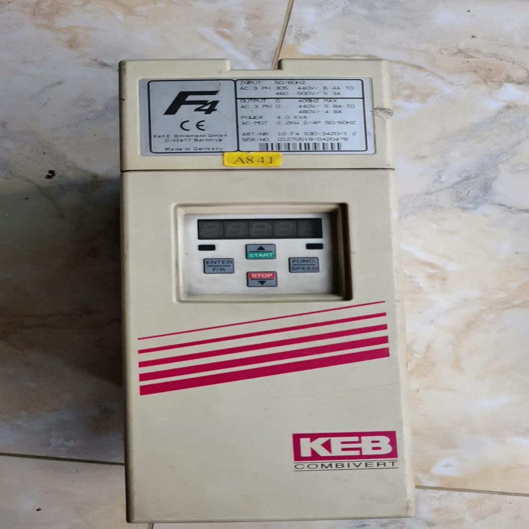 KEB变频器F4 E167544 4.0千瓦一个，（憨憨电子）