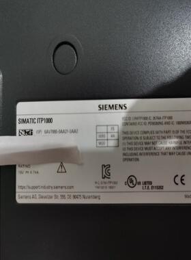 (询价)SIMATIC ITP1000 HMI触摸屏