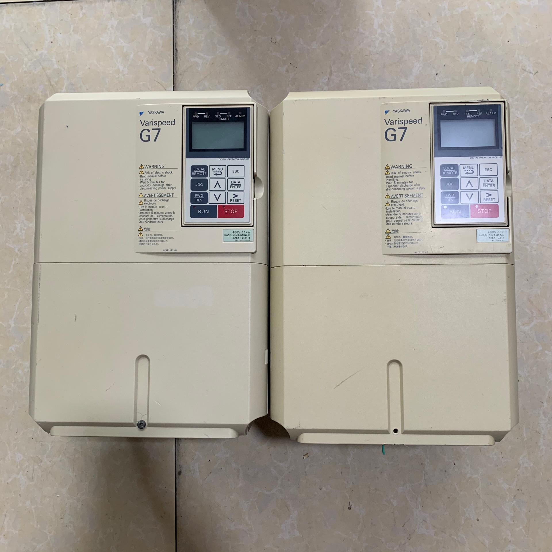 CIMR-G7B4011安川G7变频器，成色如图，质量包（憨憨电子）