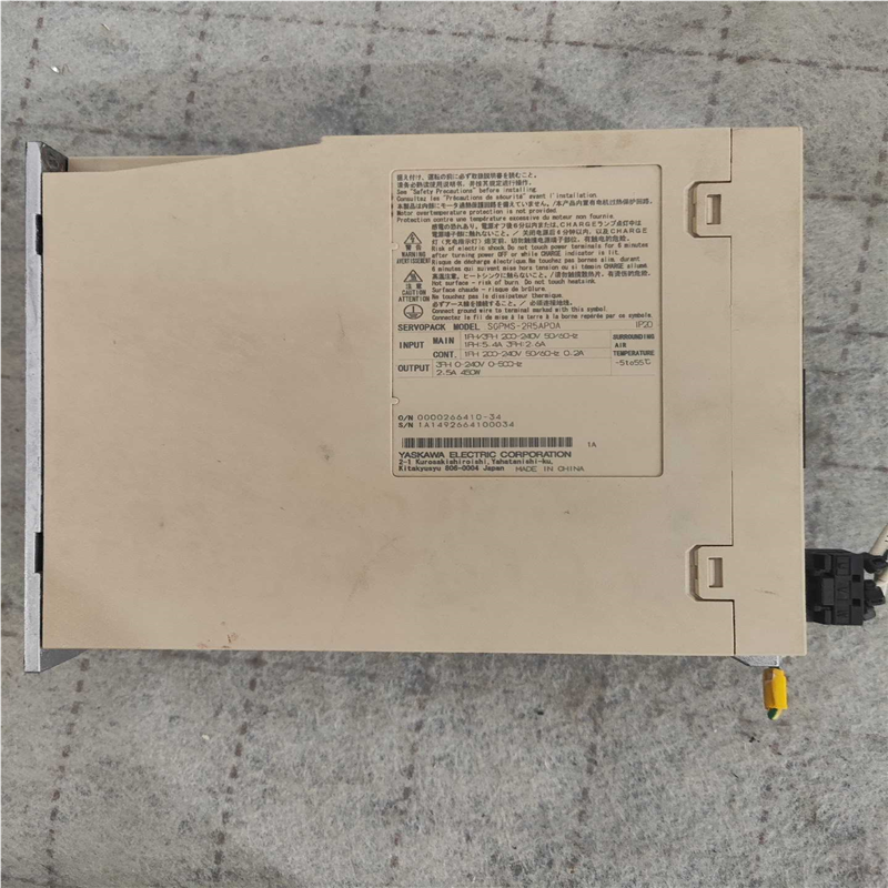 【顺庆】SGPMS-2R5AP0A 安川伺服驱动器550W 拆机实物【议价】