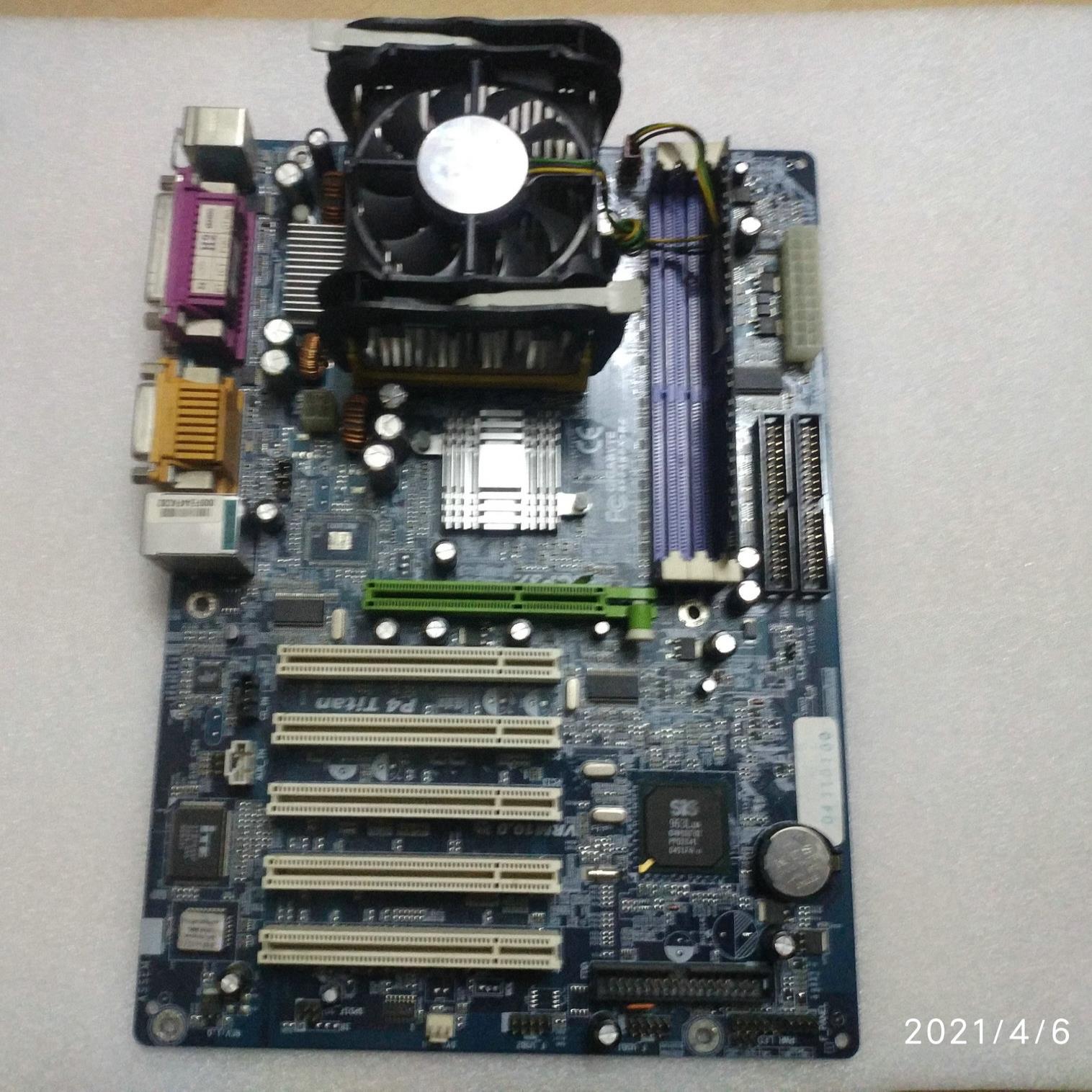 8S648FX-RZ 478 工业  主板 配CPU 内存 风扇 拍前询价 议价