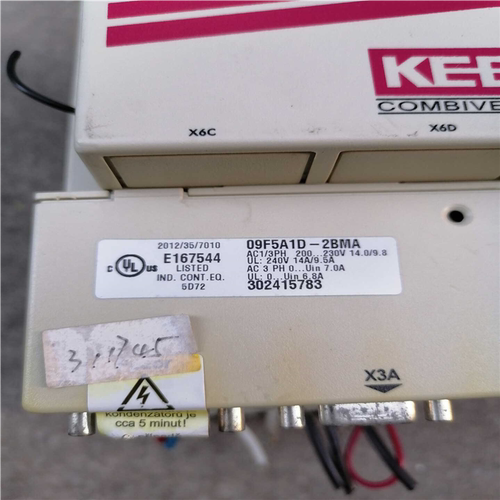 (议价)09F5A1D-2BMA 科比1.5KW功能正常，。