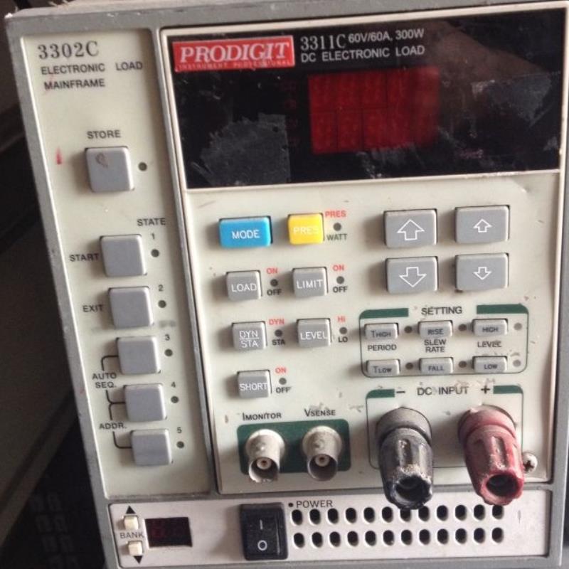 博计PRODIGIT 3302C+3311C 300W电子负载电源测试仪