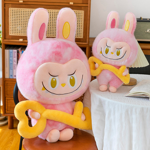 彩色拉布玩偶毛绒玩具公仔儿童大号卡布布抱枕布娃娃送女生日礼物