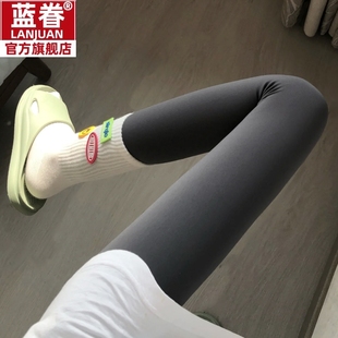 子女夏季 薄款 2024新款 春夏 孕妇鲨鱼打底裤 夏装 托腹外穿瑜伽小脚裤