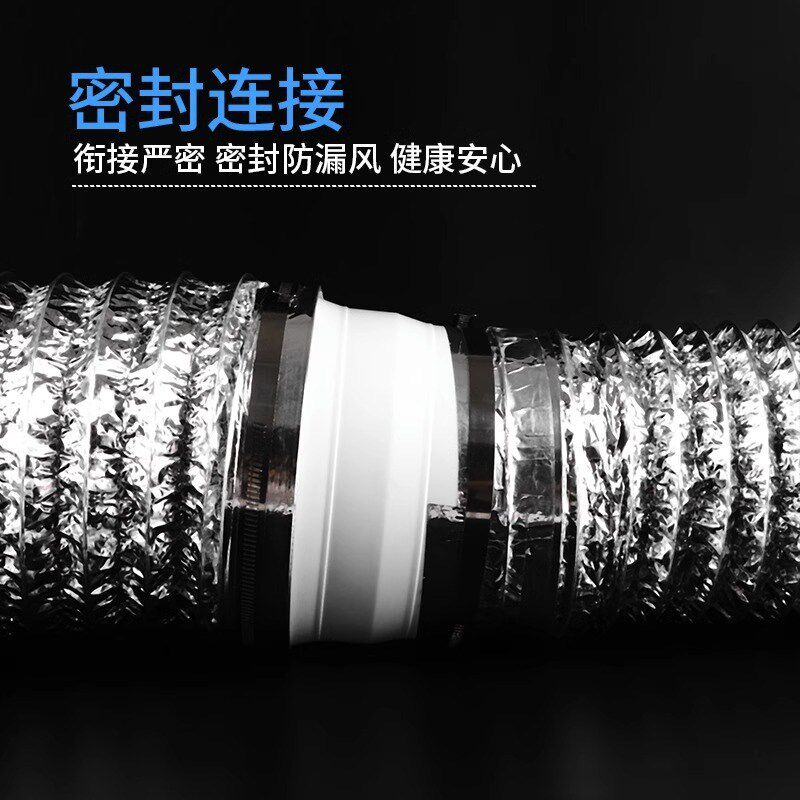 热销抽油烟机排烟管变径圈排风管大小转换接头厨房烟道管止逆阀变