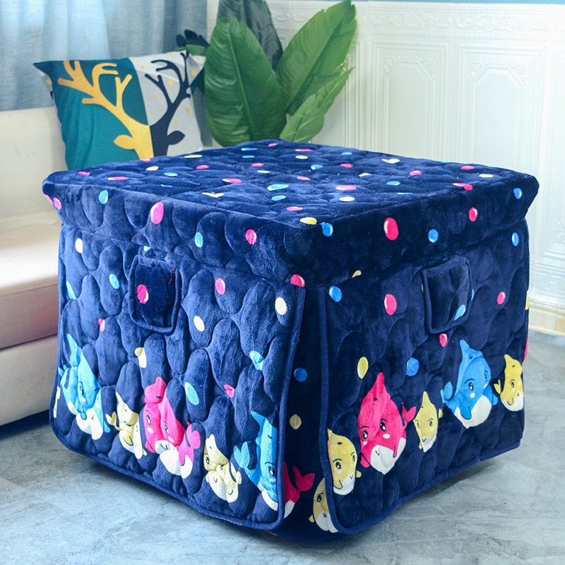 热销烤火罩取暖桌罩套正方形电炉罩烤火桌布新款冬季加厚家用烤火