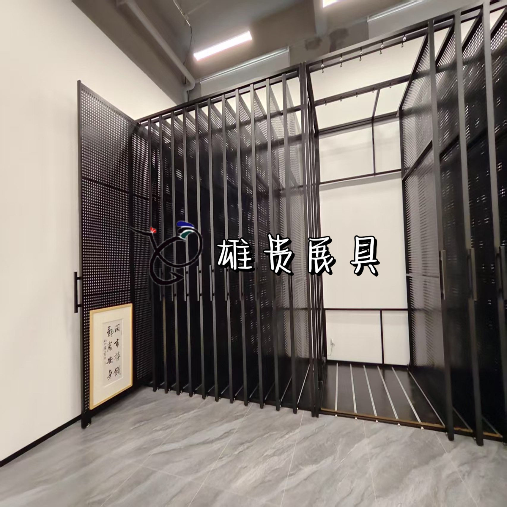 画报陈列架影楼饰品柜画框展示架挂画展架五金工具收纳展架