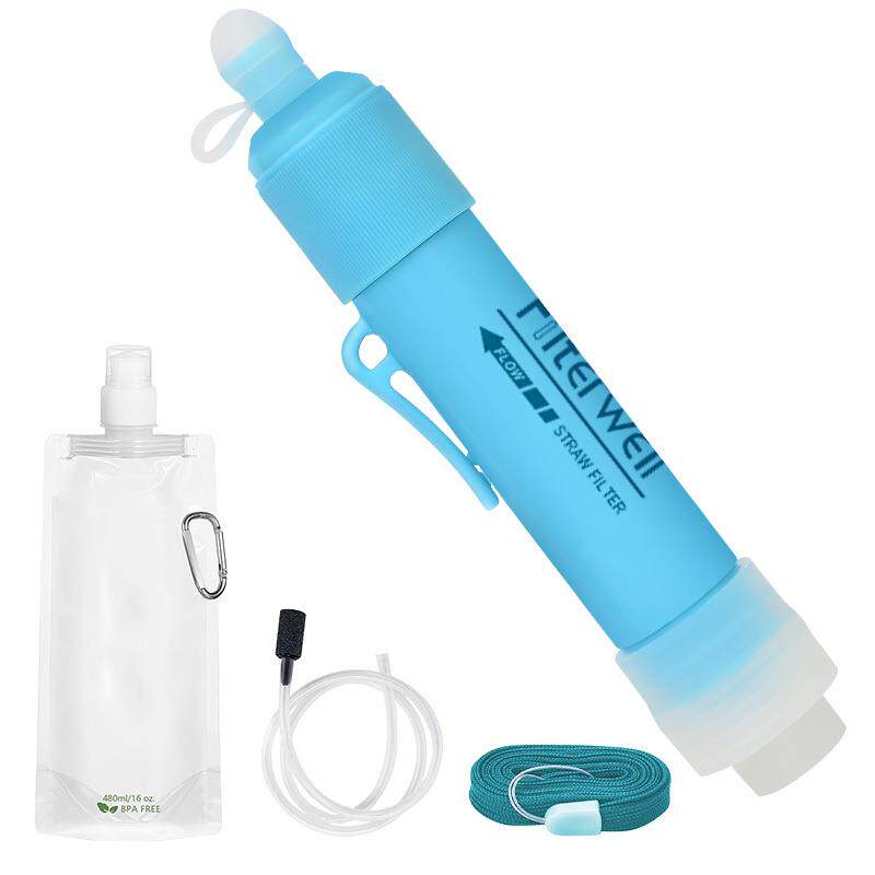 户外净水吸管山泉水过滤器自驾游喝水工具房车用品湖水净化器