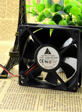 台达ASB0812HH80258CM12V0.30A高品质超静音机箱散热风扇