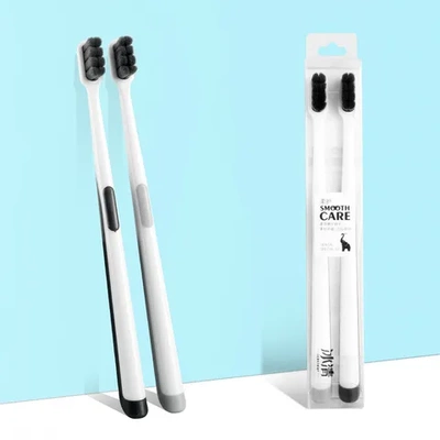 牙龈月子护龈根牙刷软毛敏感直销竹炭PVC盒创意万支装2