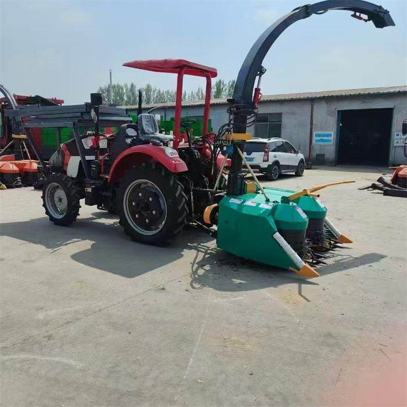 厂家履带圆盘青储机小型牧草收割机小麦玉米秸秆稻草收割机