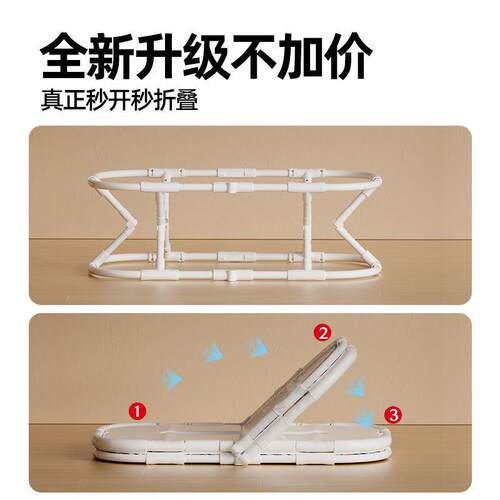 婴儿洗澡桶宝生宝用品新折叠免安装儿大号坐躺浴YEO桶小型童泳池