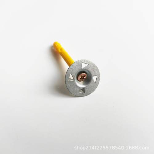 四齿垫加固铁片保温小黄板吊顶片BFM圆垫片四爪膨胀管螺栓鱼固定